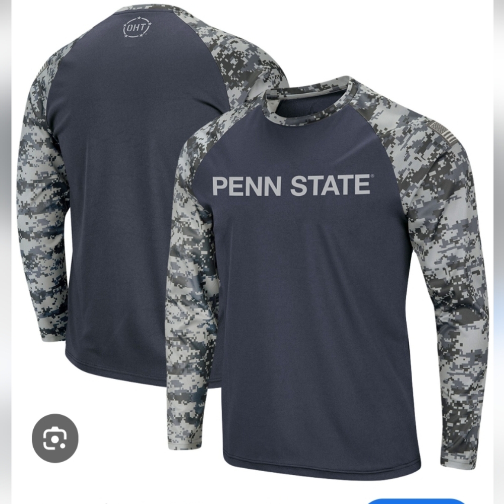 Penn State OHT Military Appreciation Digi Camo Long Sleeve Tee 2XT